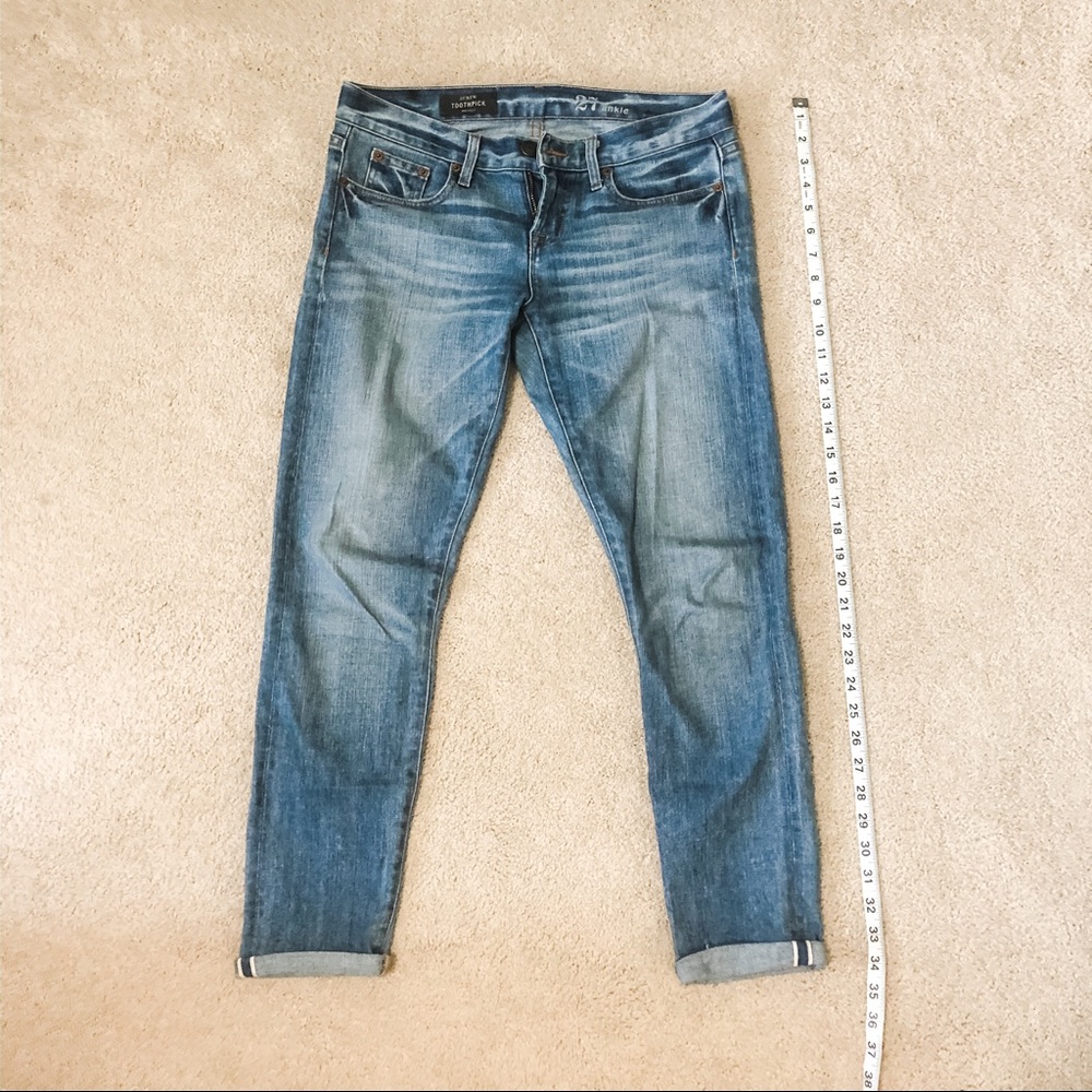 J. Crew toothpick cherish wash